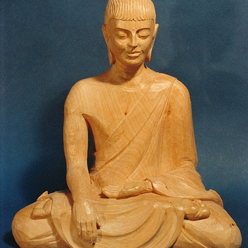 Buddha Rupa Lime H 12in